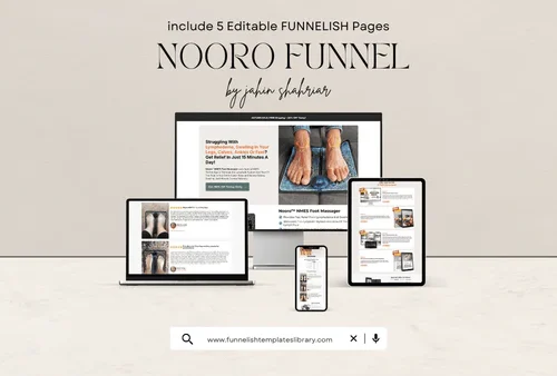 Nooro Foot Massager Funnelish Templates